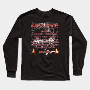 Ken Carson A Great Chaos List Long Sleeve T-Shirt